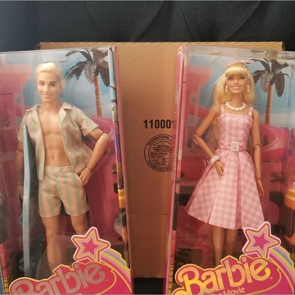 Barbie The Movie the album Vinyl Ken, Barbie Doll Set + 2 hotwheel UNOPENED New - Picture 11 of 16